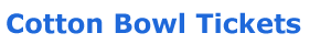 Cotton Bowl Logo